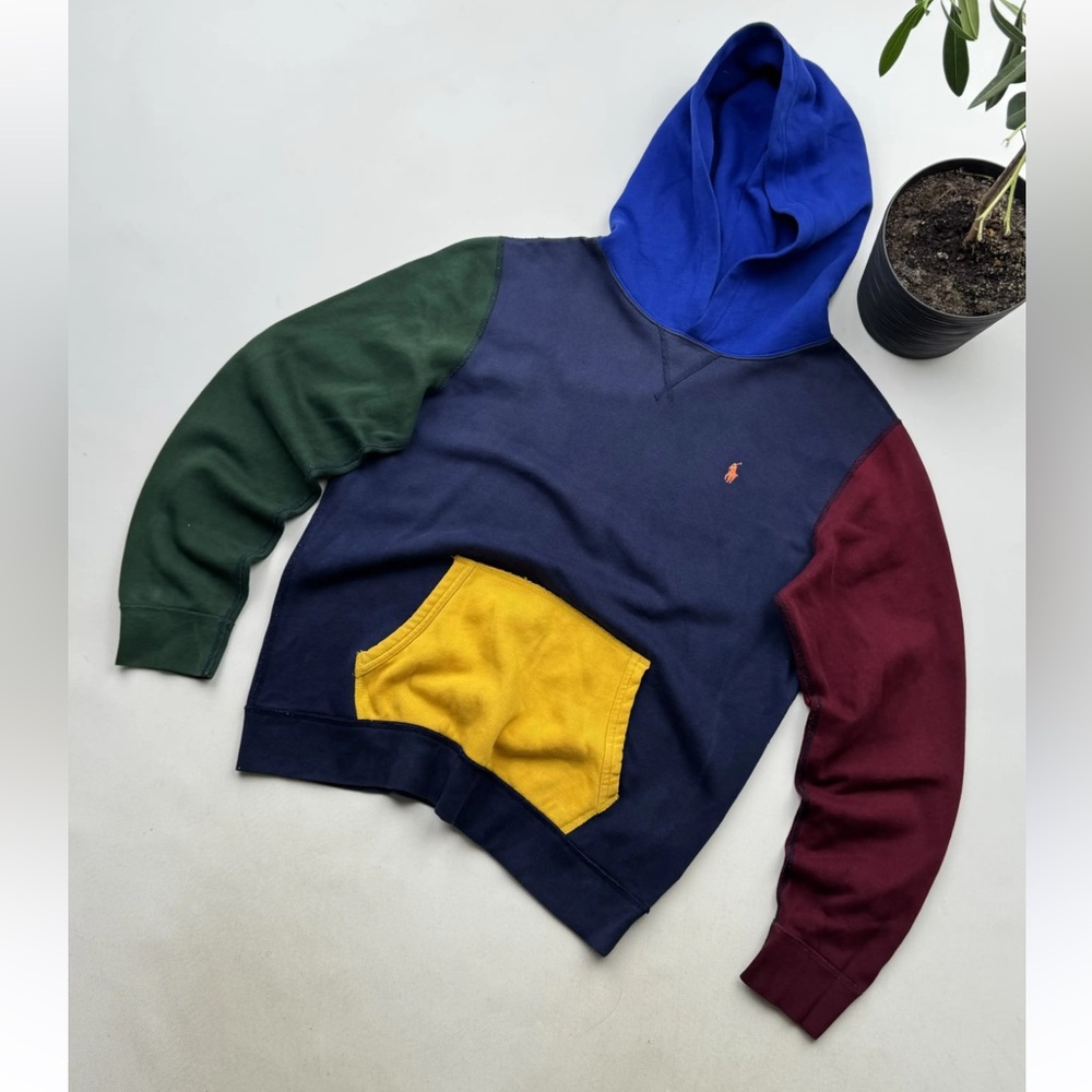 Polo Ralph Lauren Polo Youth Kids Hoodie Sweatshirt Size S 8 Multicolor Color